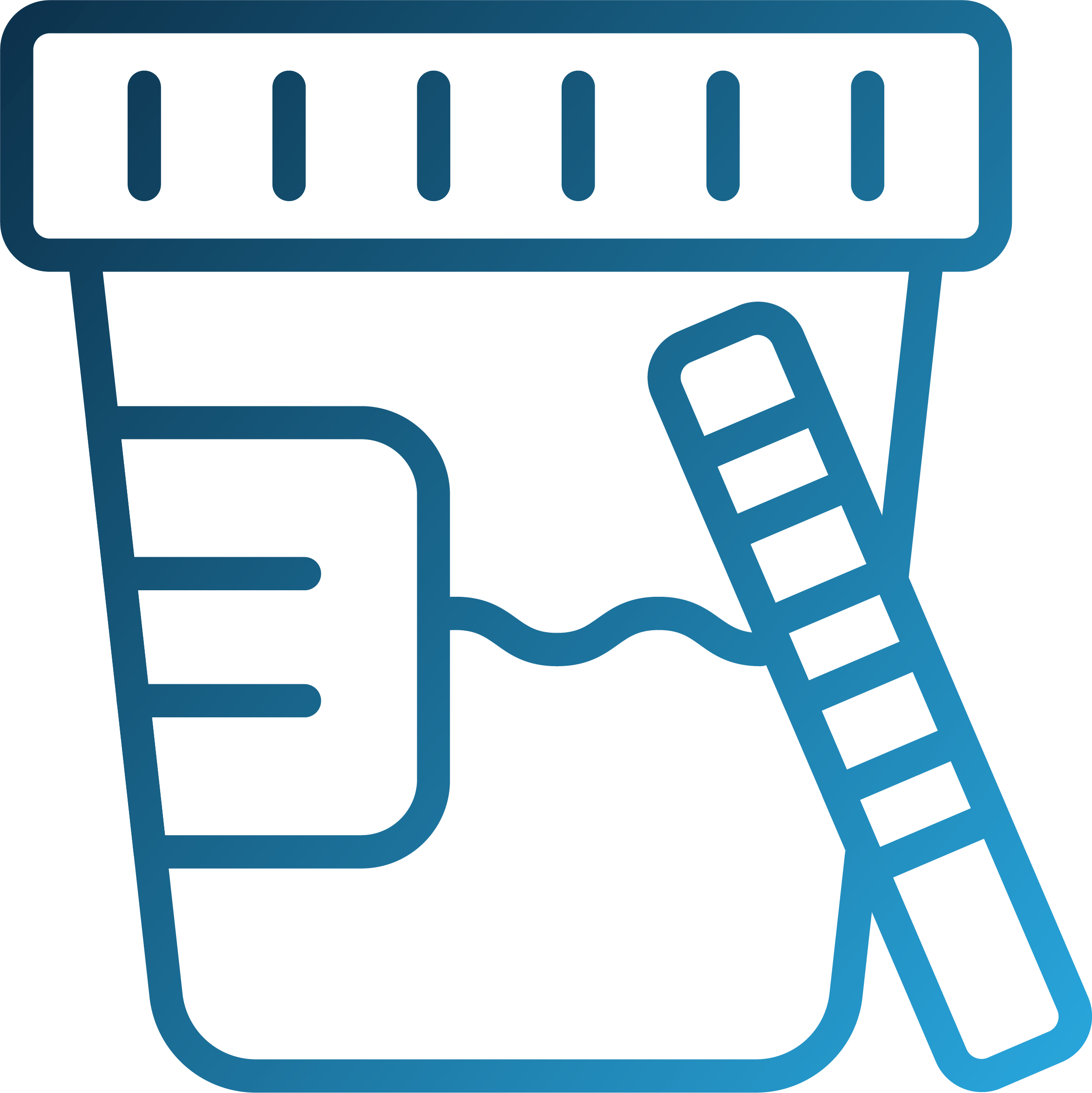 Urine and saliva drug screening icon